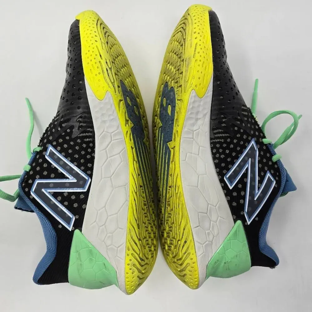 NEW BALANCE FRESH FOAM LAV V2 BLACK HERITAGE BLUE SAMPLE TENNIS SHOE MENS 10 - Picture 8 of 10